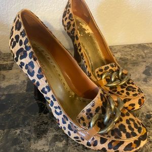 Leopard heels
